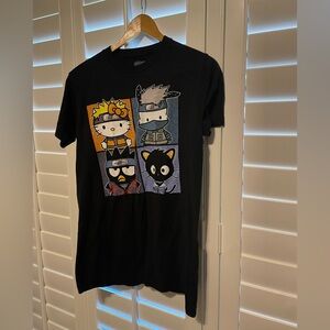 Naruto Hello Kitty tee, size Small